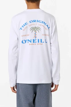 Boy's Surf Supply UPF Long Sleeve Tee
