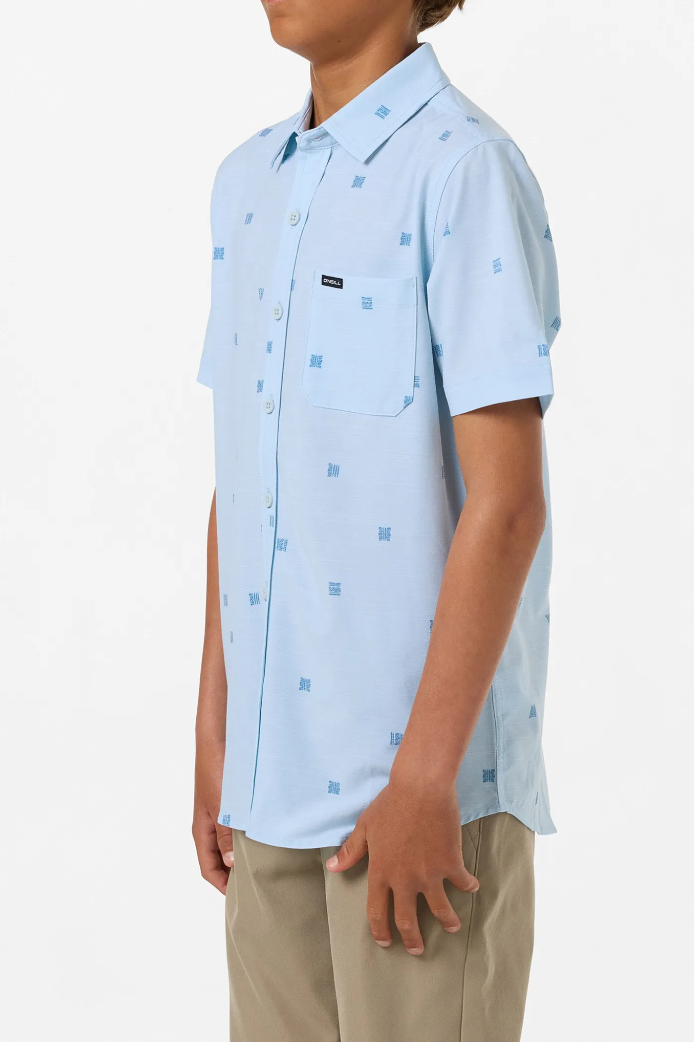 Boy's UPF Slub Standard Fit Shirt