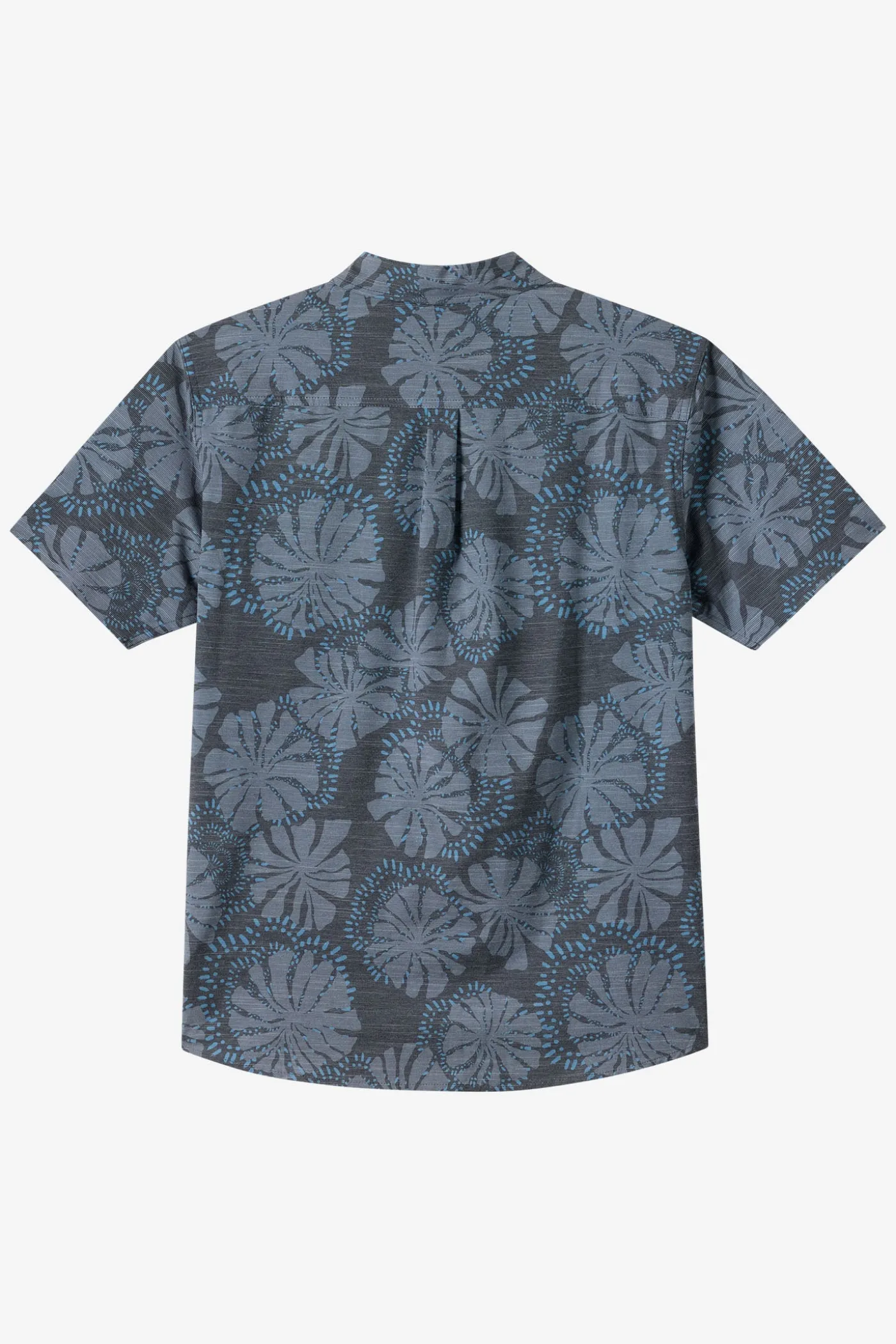 Boy's UPF Slub Standard Woven Shirt Button