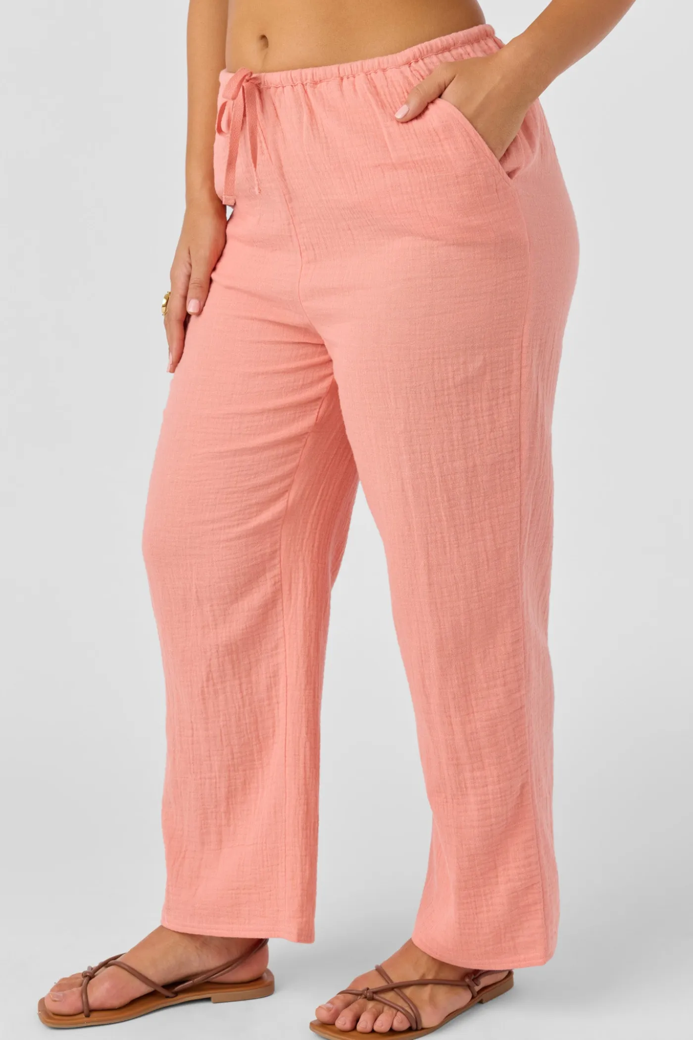 Brenda Crinkle Double Gauze Beach Pants