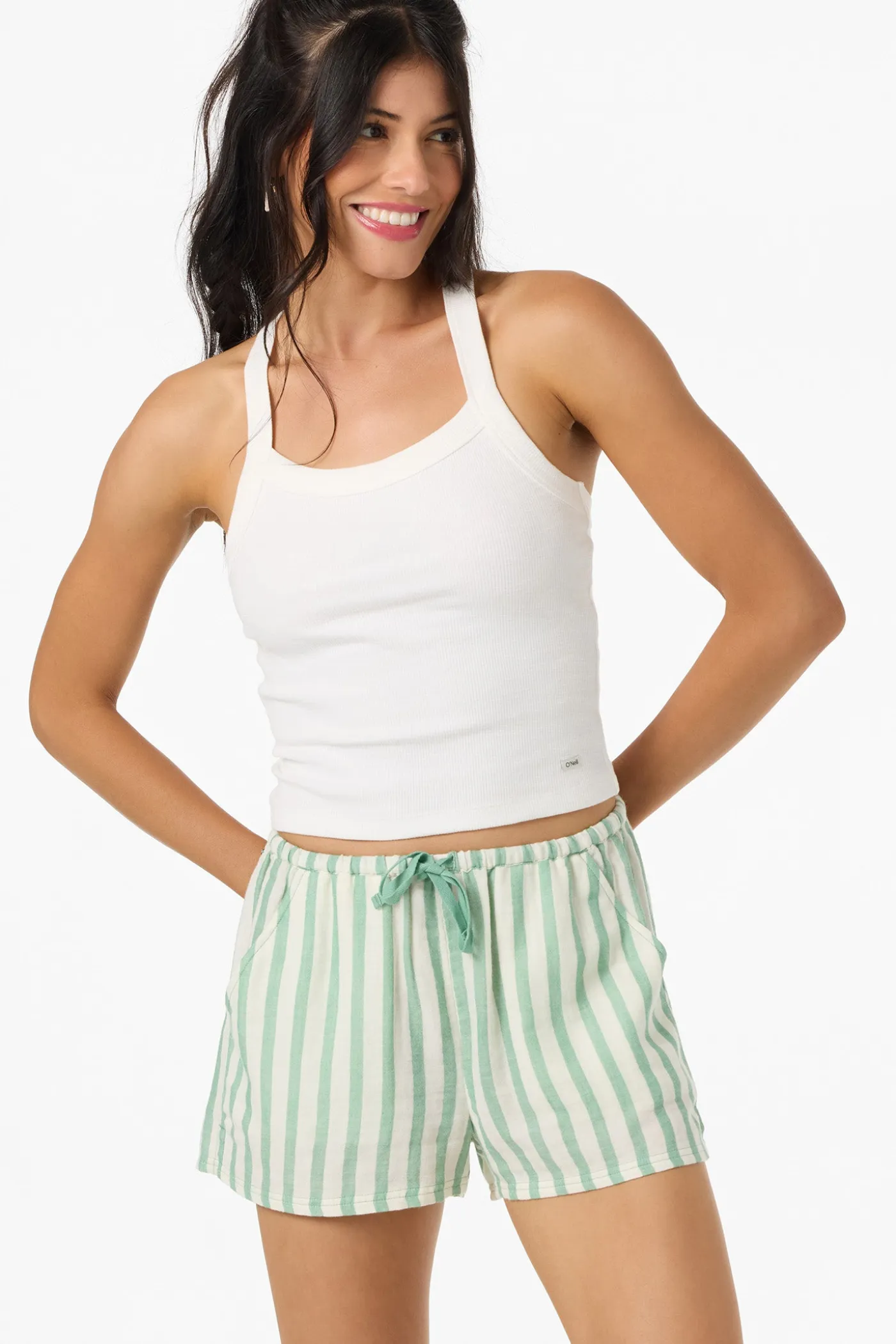 Brenda Stripe Beach Shorts