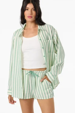 Brenda Stripe Beach Shorts