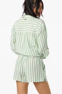 Brenda Stripe Beach Shorts