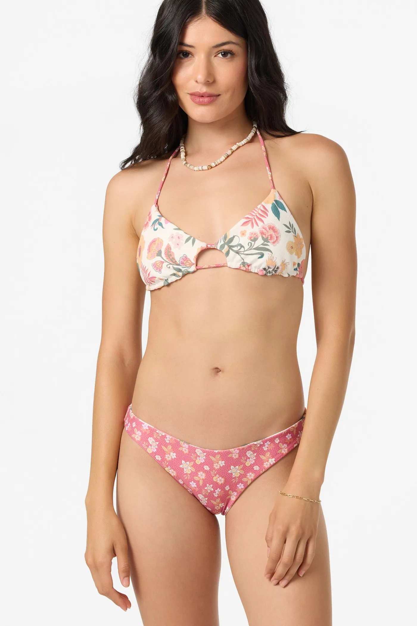 Camellia Floral Madrid Revo Halter Top
