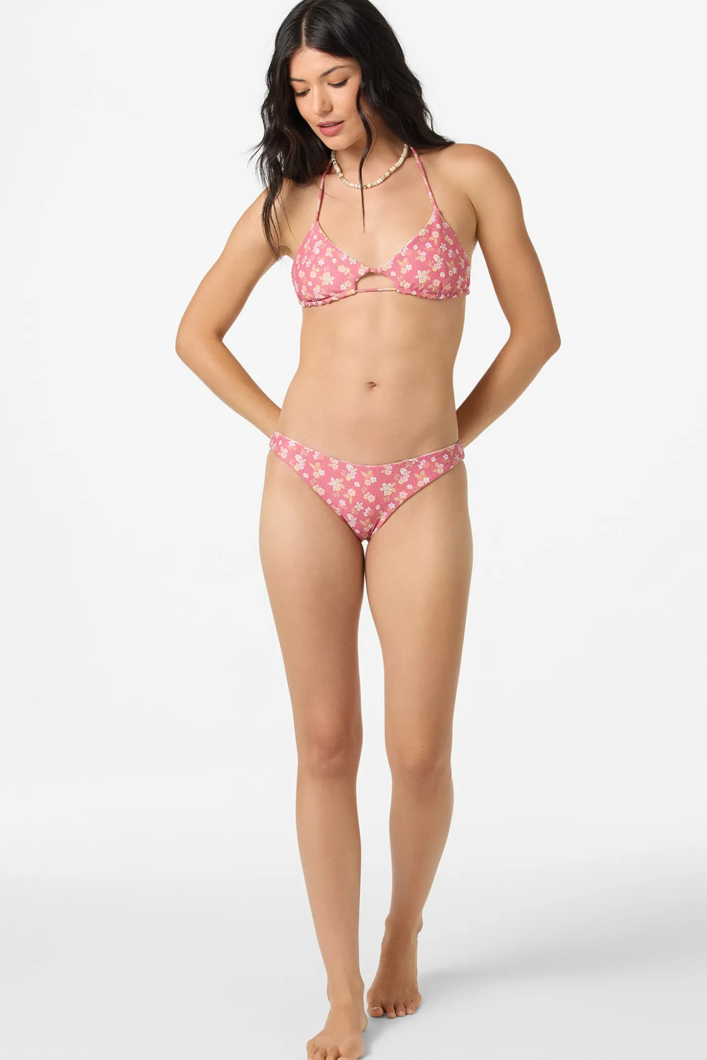 Camellia Floral Madrid Revo Halter Top