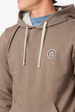 Cantina Hooded Textured Knit Long Sleeve Pullover