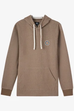 Cantina Hooded Textured Knit Long Sleeve Pullover