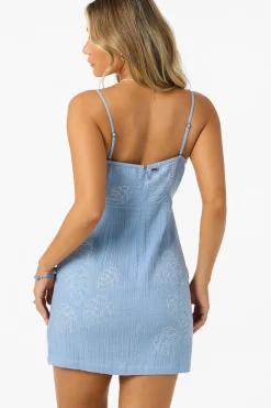 Cassie Monstera Short Dress