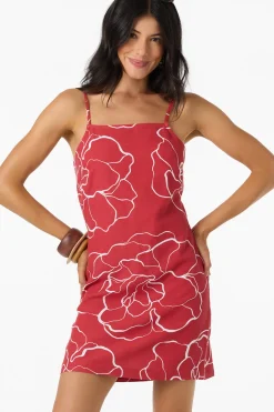 Cecilia Floral Short Dress