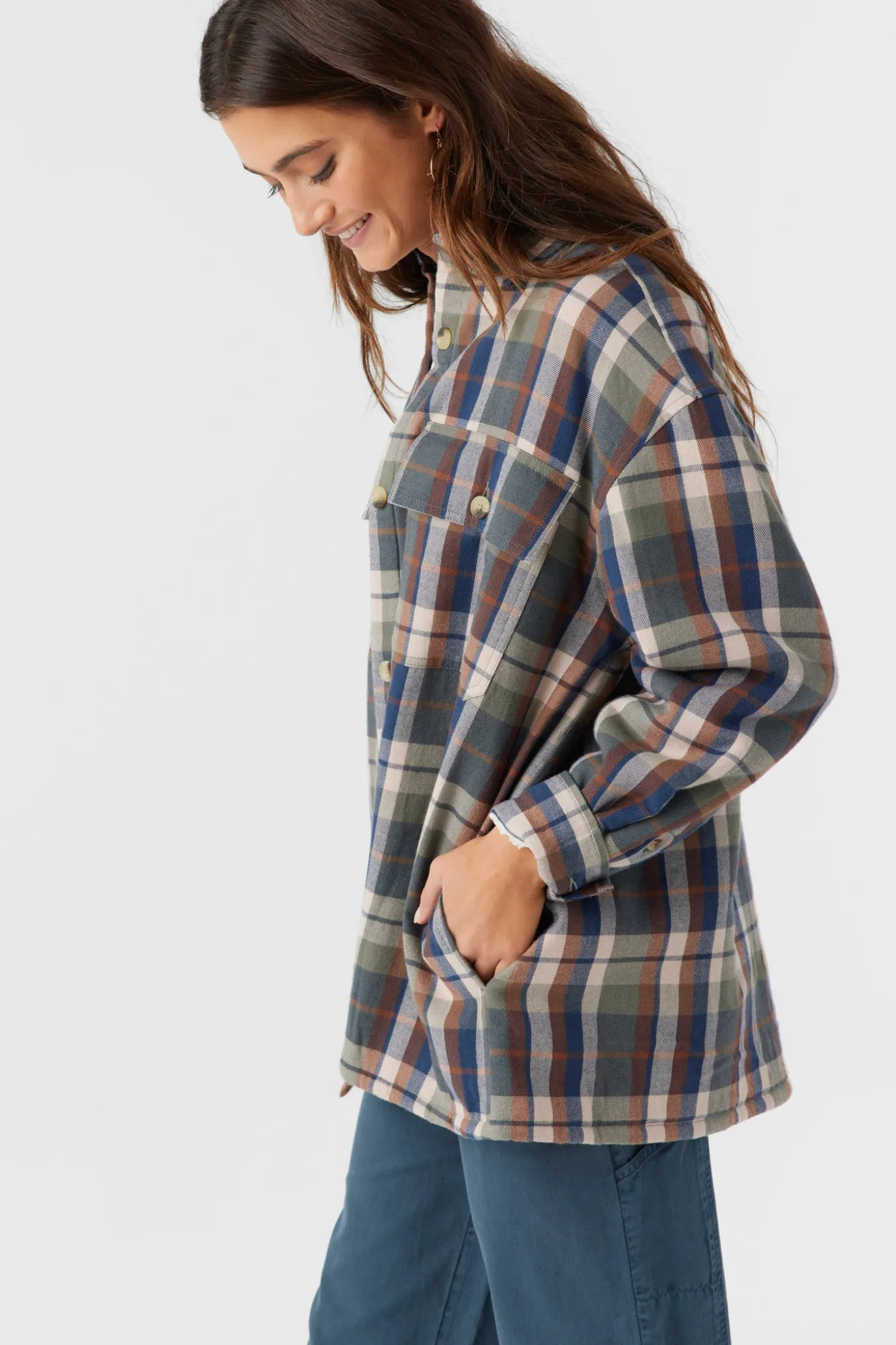 Chance High Pile Lined Flannel Jacket