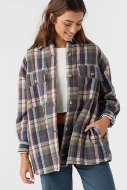 Chance High Pile Lined Flannel Jacket