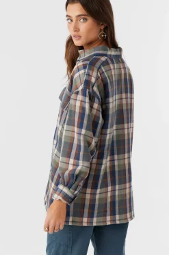 Chance High Pile Lined Flannel Jacket