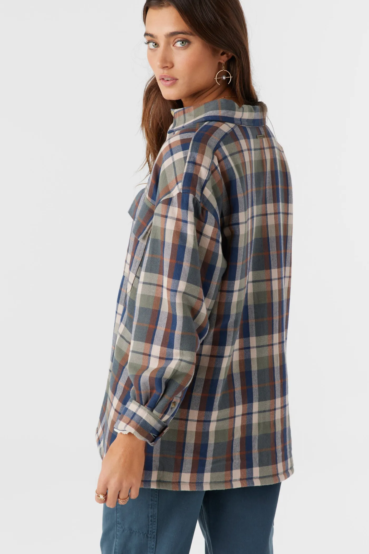 Chance High Pile Lined Flannel Jacket