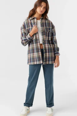 Chance High Pile Lined Flannel Jacket