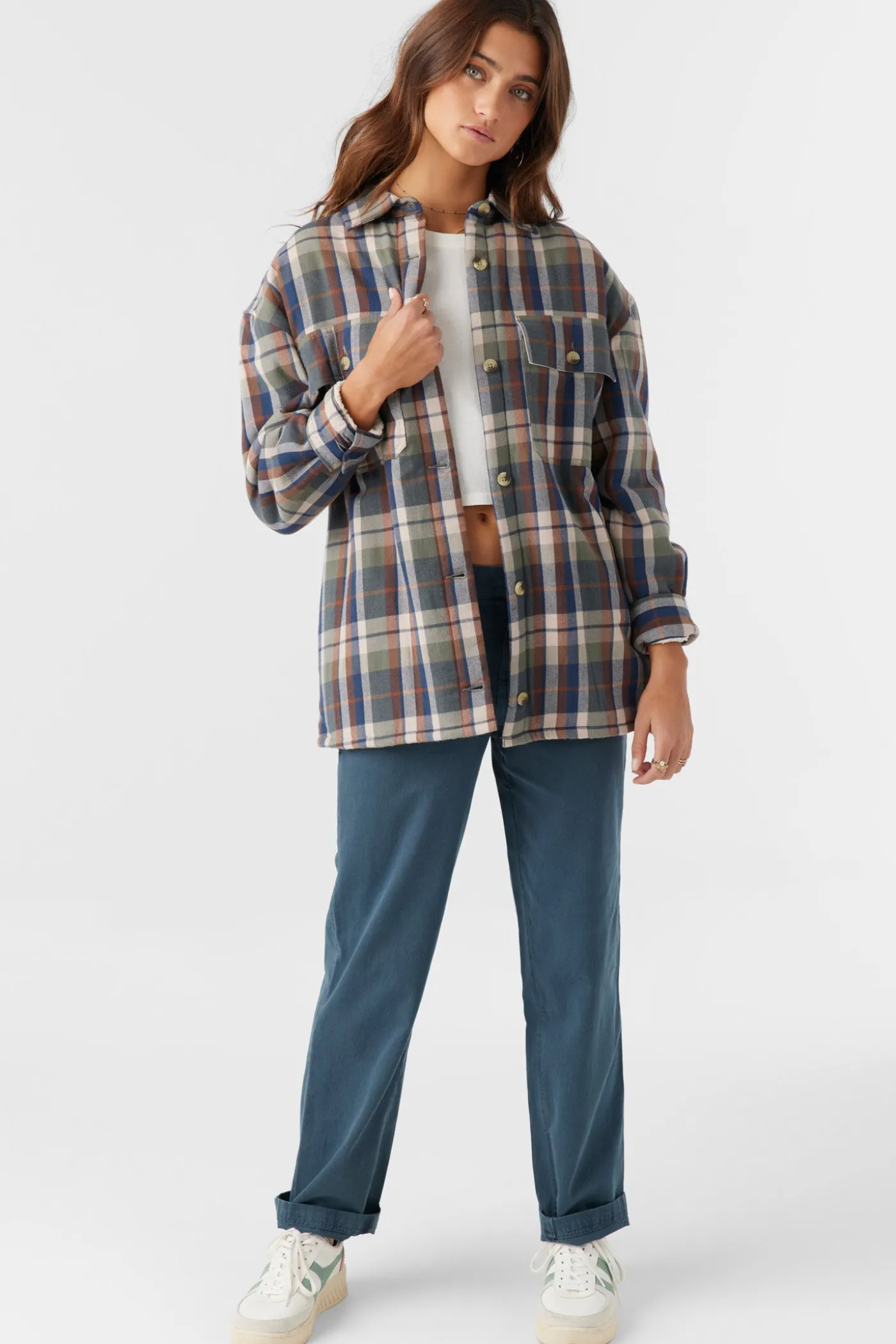 Chance High Pile Lined Flannel Jacket