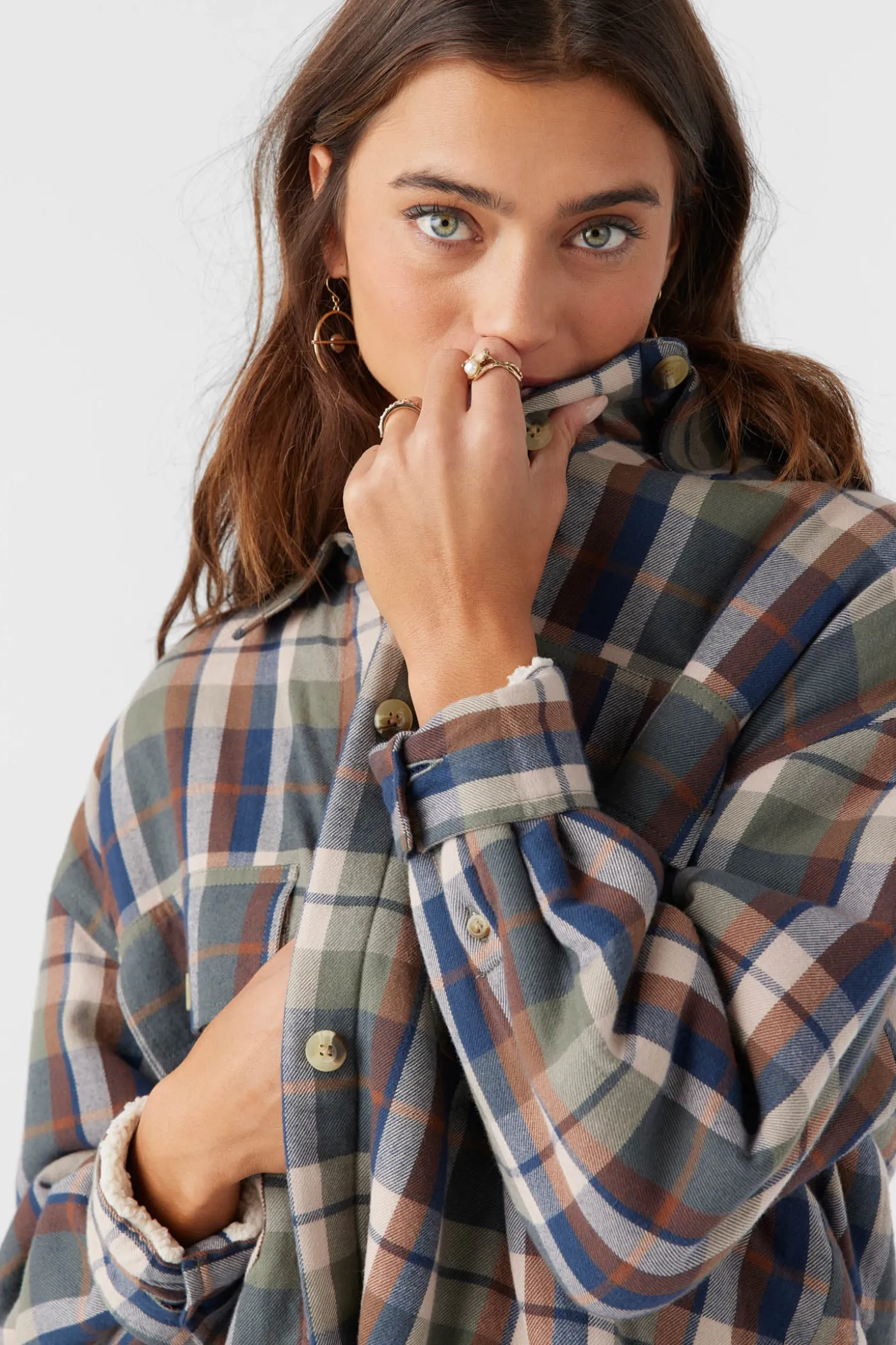 Chance High Pile Lined Flannel Jacket