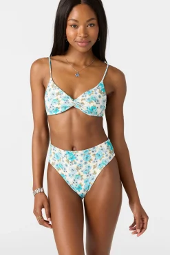 Coastal Floral Malibu Top