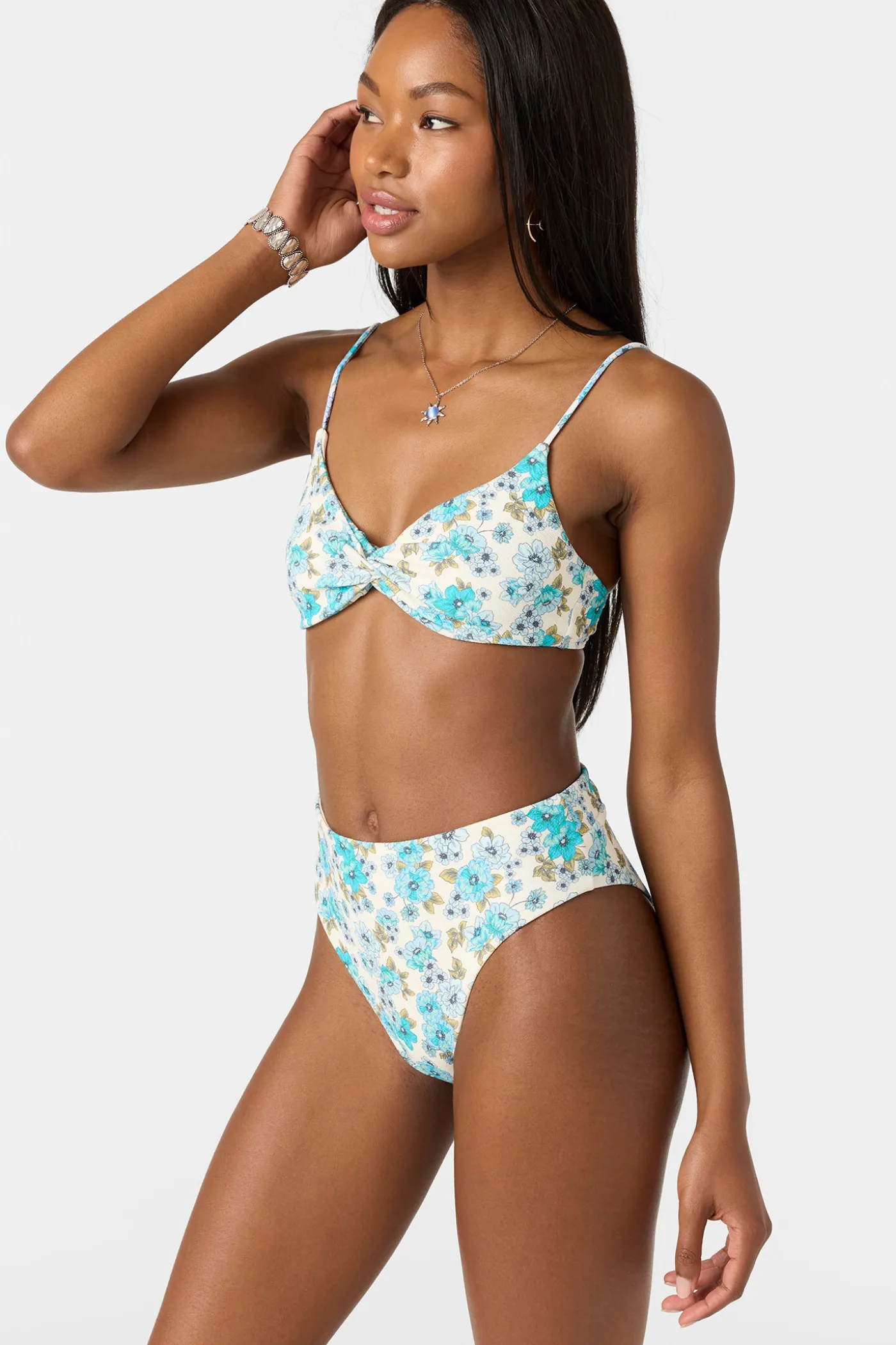 Coastal Floral Malibu Top