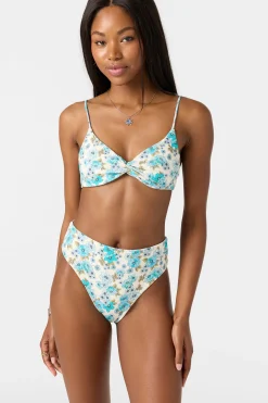 Coastal Floral Malibu Top