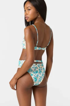 Coastal Floral Malibu Top
