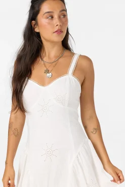 Conor Sunshine Eyelet Mini Dress