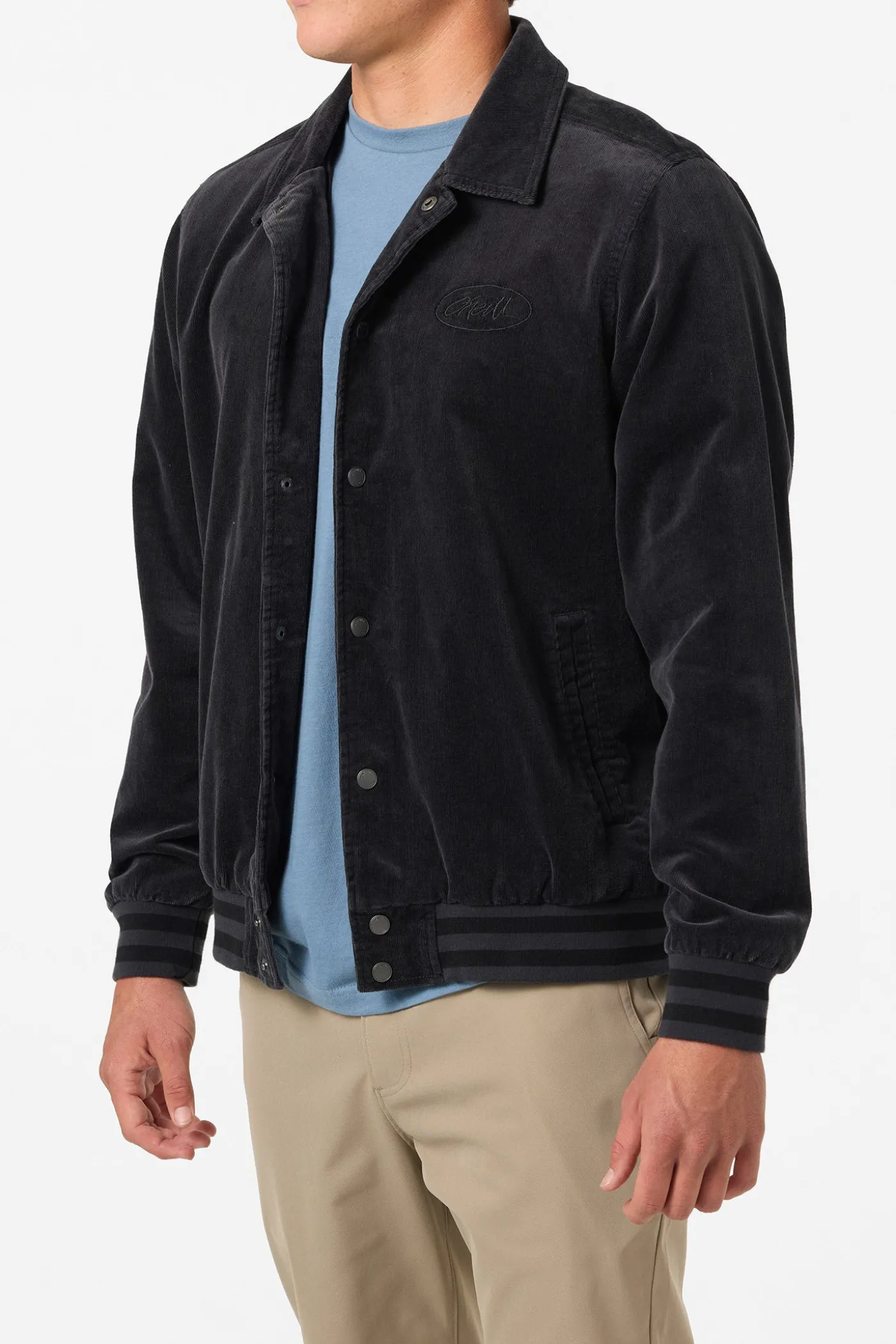 Cowell Cord Bomber Varsity Jacket