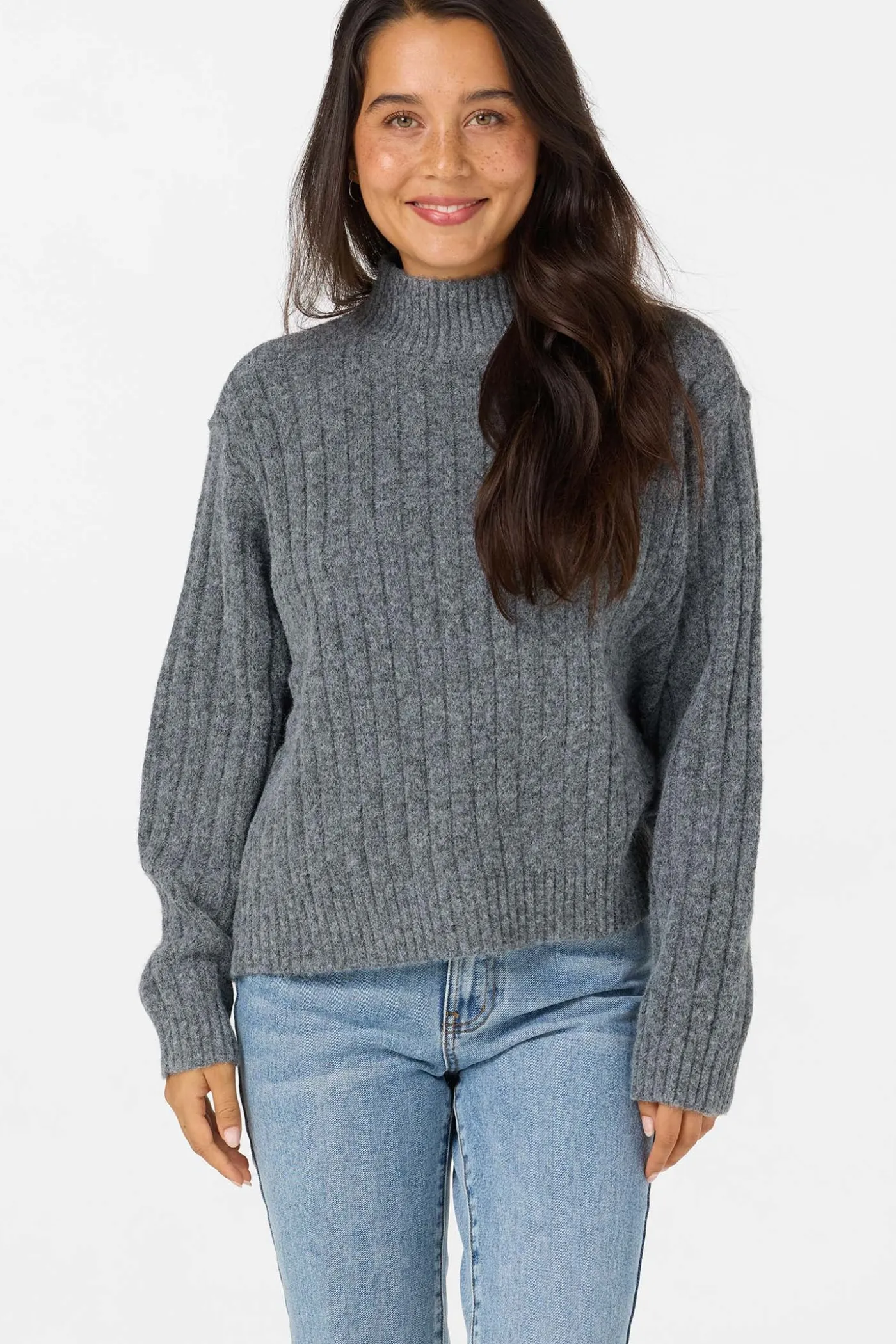 Cypress Mockneck Long Sleeve Sweater