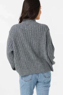 Cypress Mockneck Long Sleeve Sweater