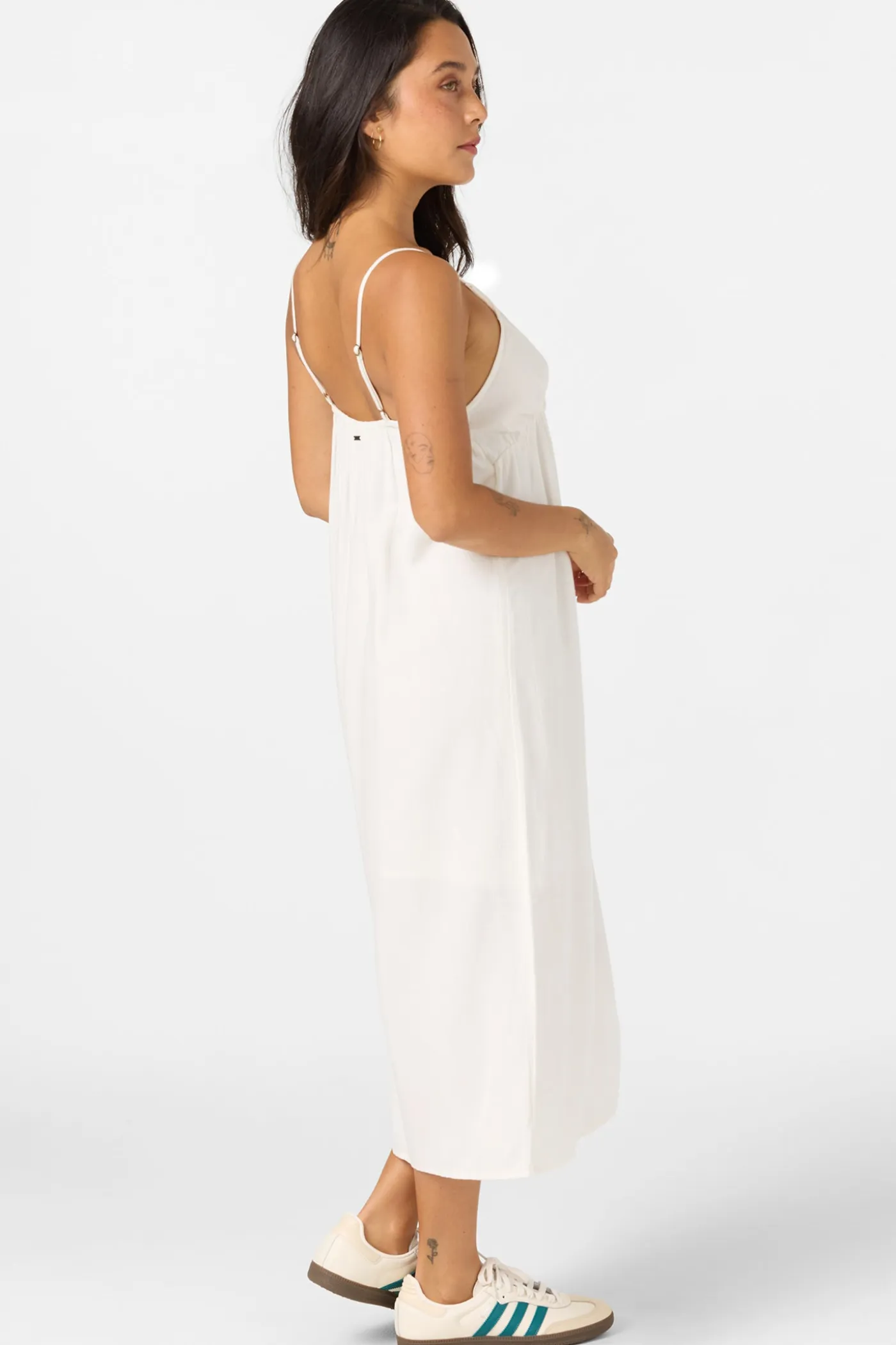 Dayna Solid Midi Dress