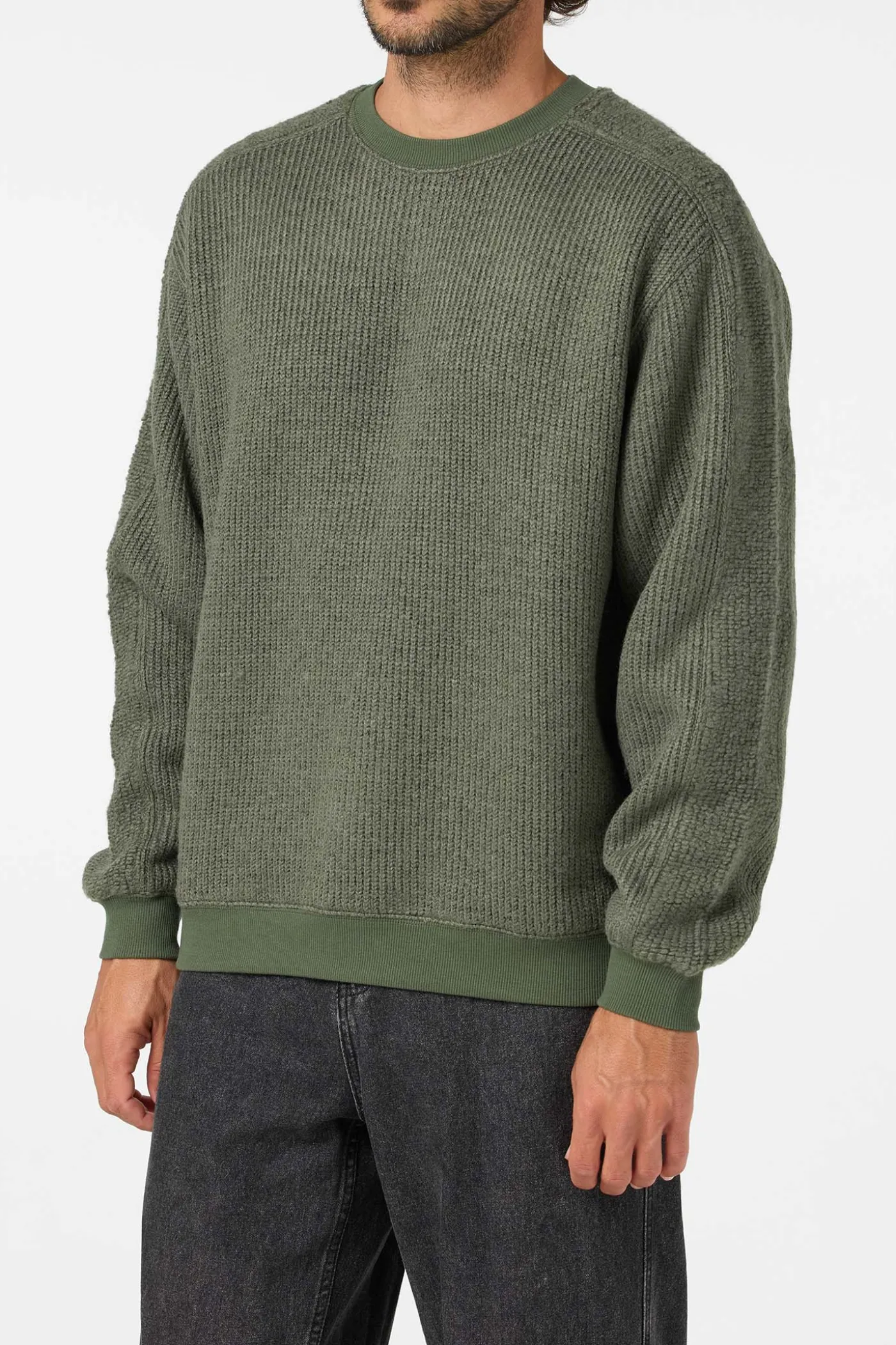 Fuzzy Box Crew Neck Fleece