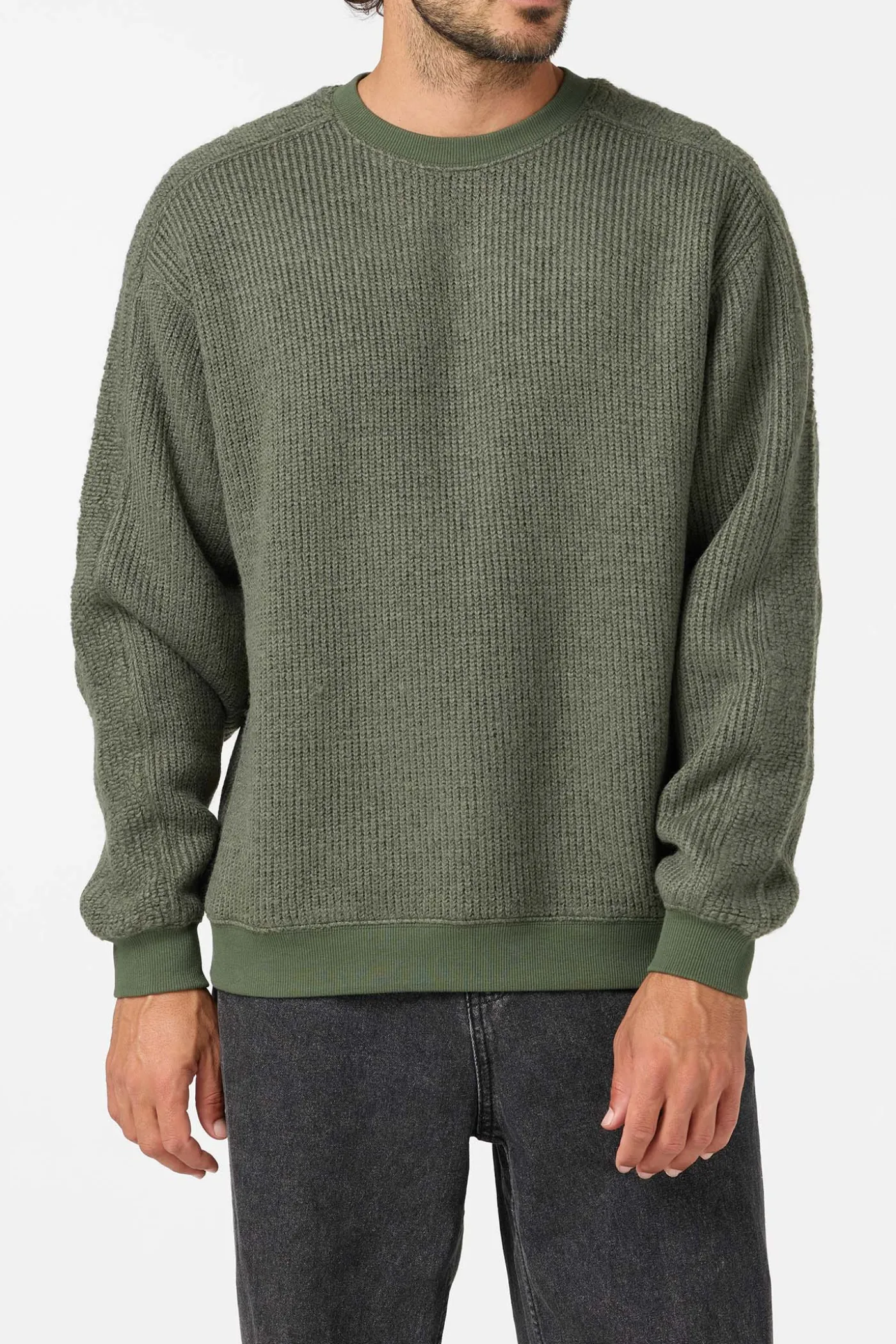 Fuzzy Box Crew Neck Fleece