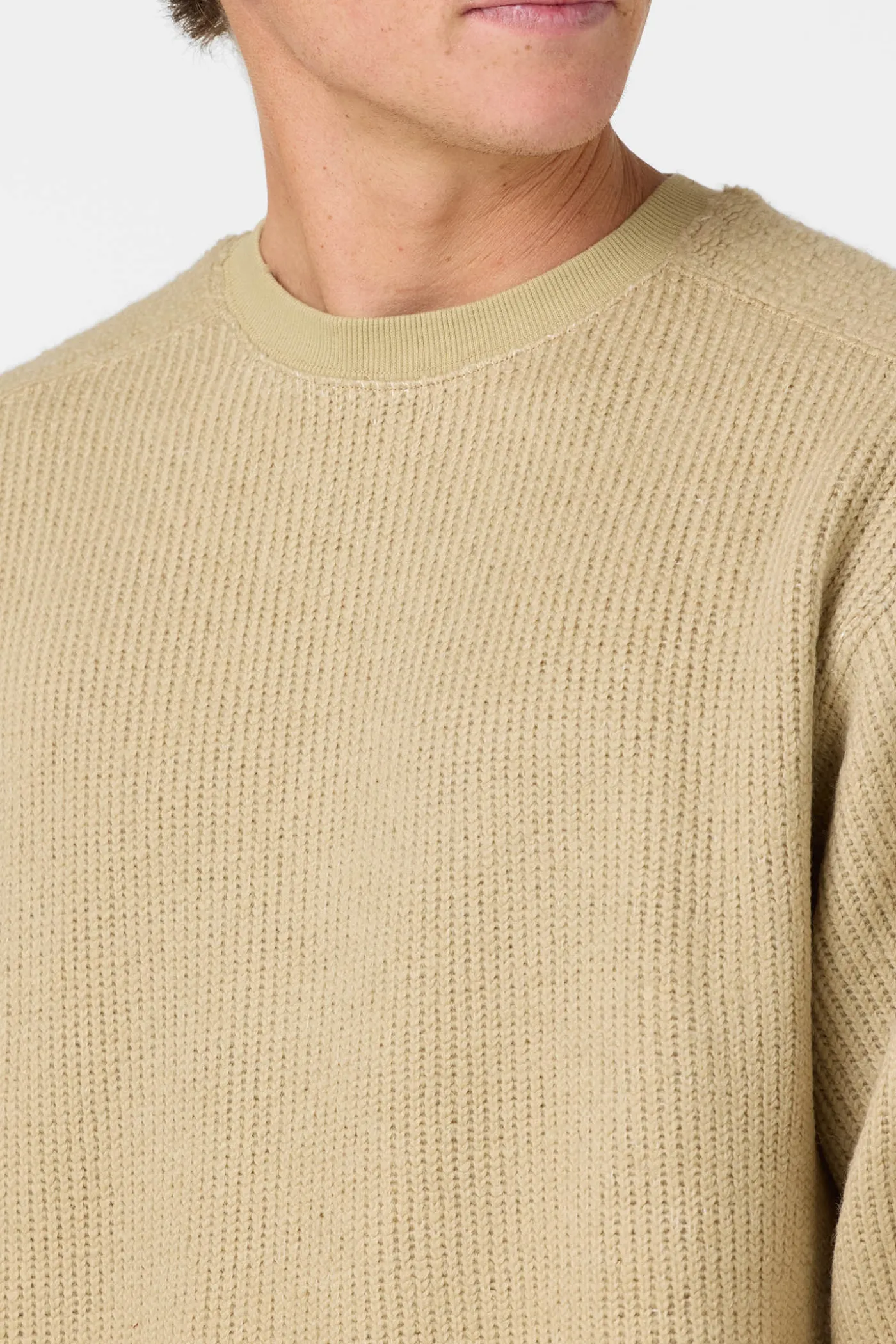 Fuzzy Box Crew Neck Fleece