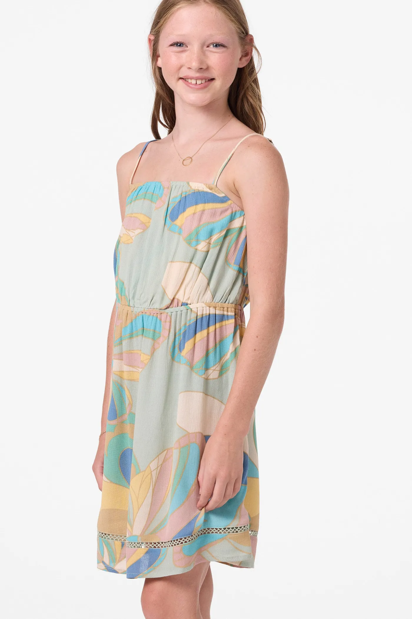 Girl's Alden Butterfly Mini Dress
