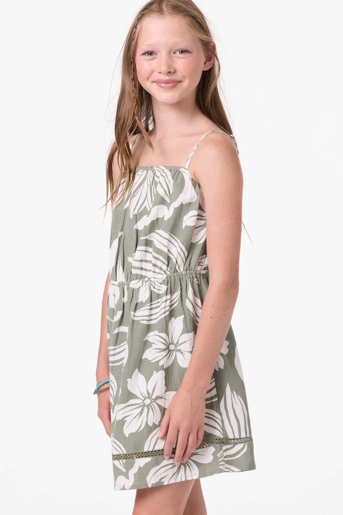 Girl's Alden Floral Mini Dress