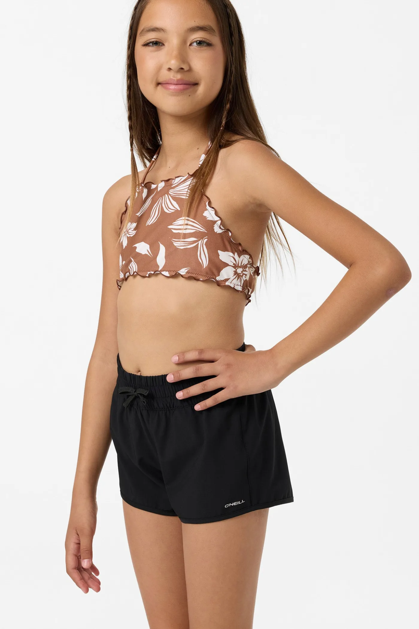 Girl's Balboa 2" Elastic Boardshorts