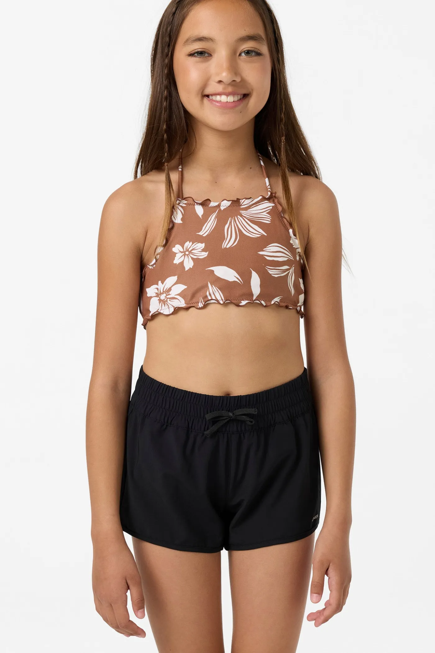 Girl's Balboa 2" Elastic Boardshorts
