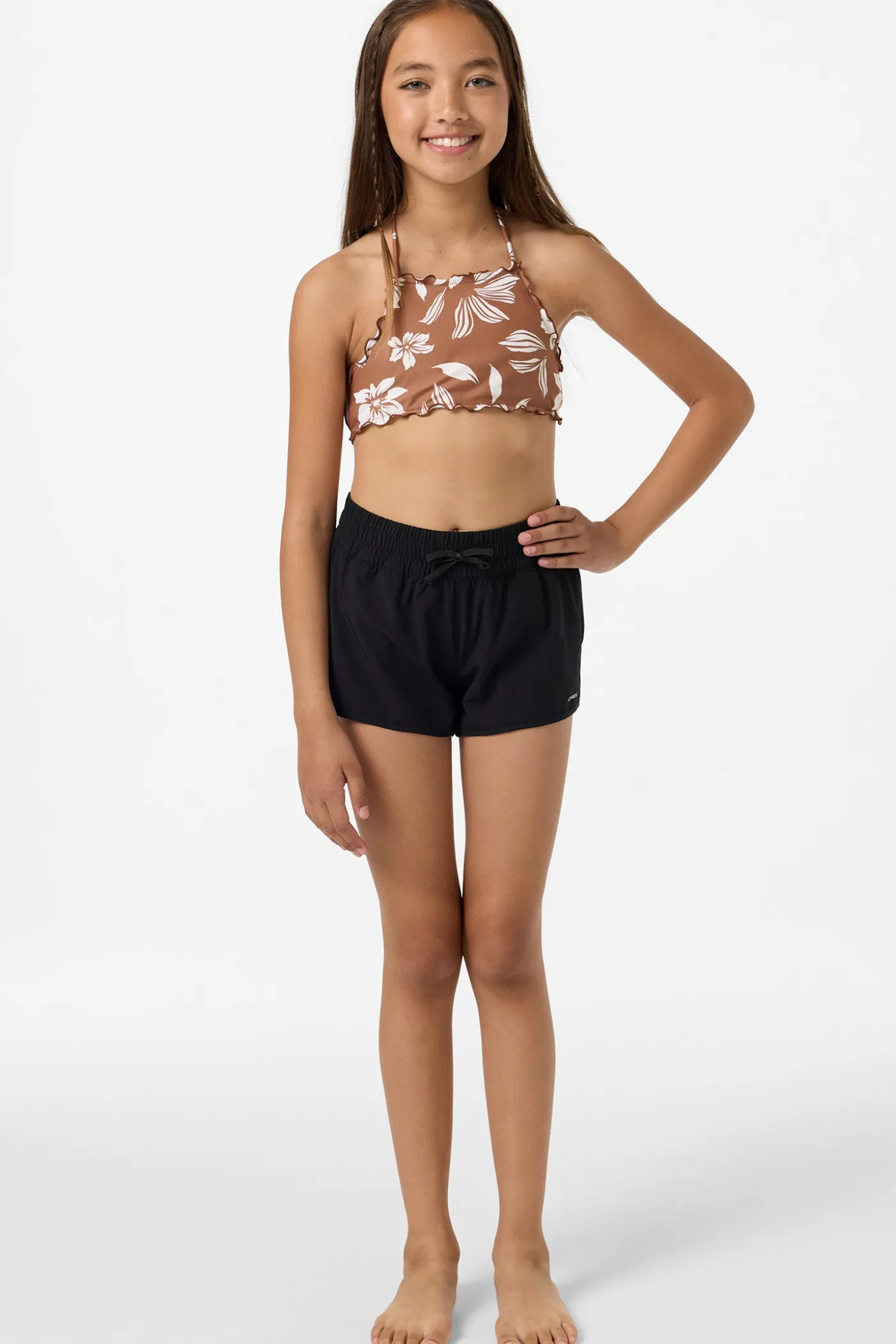 Girl's Balboa 2" Elastic Boardshorts