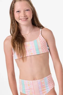 Girl's Bali Floral Revo Tie Back Bralette Set
