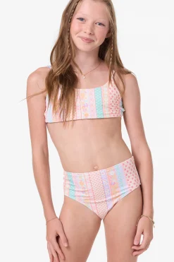 Girl's Bali Floral Revo Tie Back Bralette Set