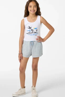 Girl's Brenda Stripe Shorts
