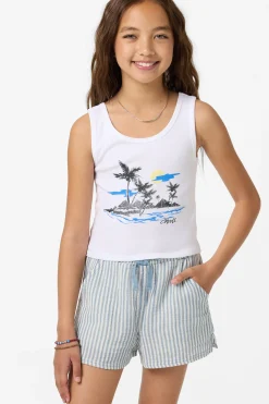 Girl's Brenda Stripe Shorts