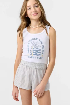 Girl's Gabi Stripe Beach Shorts