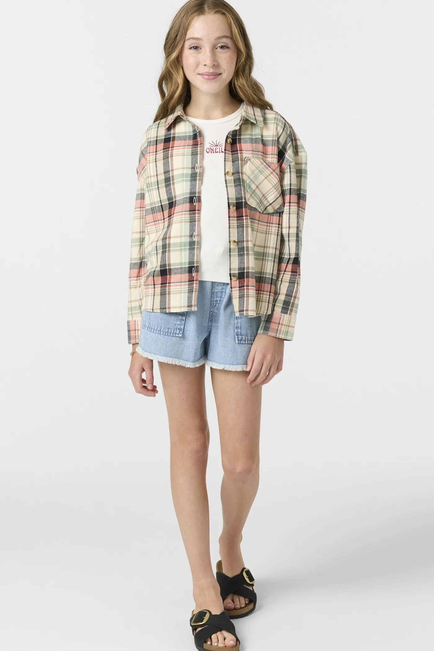 Girl's Leslye Long Sleeve Top