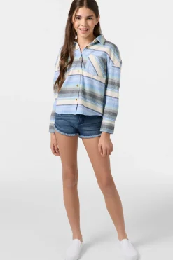 Girl's Leslye Long Sleeve Top