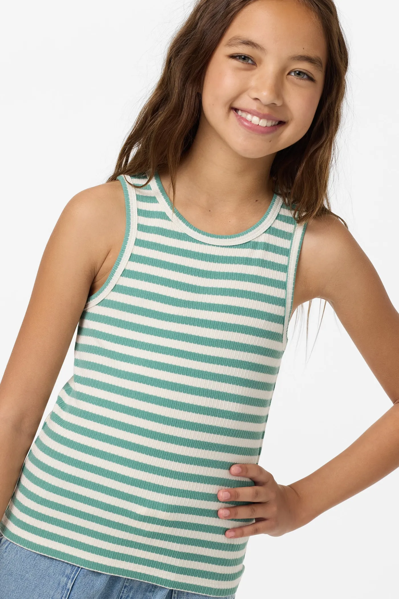 Girl's Lonnie Stripe Top