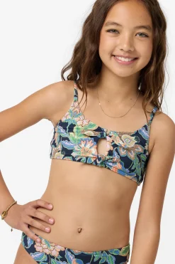 Girl's Mermaid Floral Hanky Swim Set