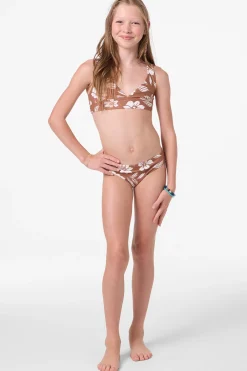 Girl's Nomad Floral Fixed Bralette Set