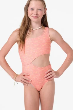 Girl's Sunshine Asymm One-Piece