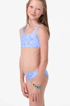 Girl's Surf Abstract Square Neck Set