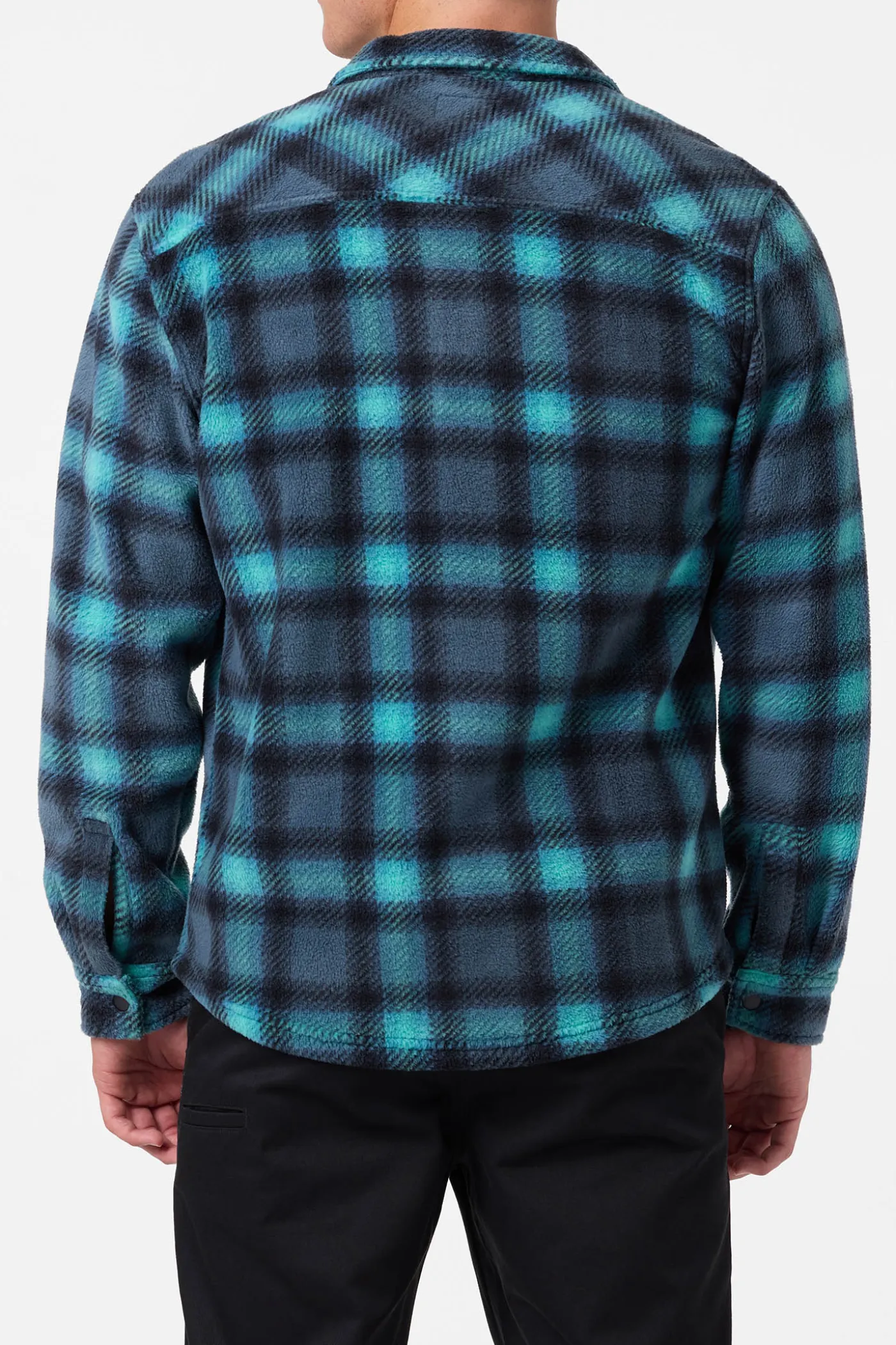 Glacier Plaid Superfleece Long Sleeve Shirt